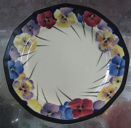 Pansy Bowl   SOLD